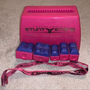 Stunt Stand with Stretch Strap